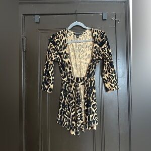 INC International Concepts Animal Print Sweater